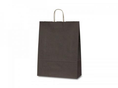 紙手提袋　T-12 カラー(カカオ)